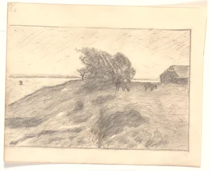 Widok na Vejbjerggaard z Venø