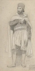 Turecki wojownik, 1843 .