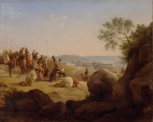 Pielgrzymi przed Jerozolimą, 1831