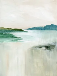 Mglisty, nadmorski abstrakt