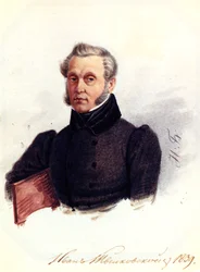 Portret dekabrysty Iwana Powało-Szwejkowskiego 1787-1845, 1839