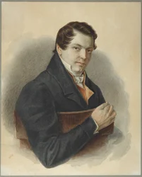 Portret dekabrysty Michaiła Naryszkina 1798-1863, 1832