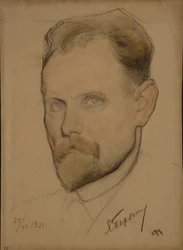 Portret Jana Berzina 1889-1938, 1921