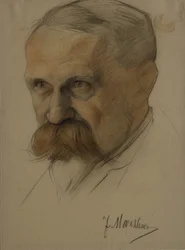 Portret Juliana Marchlewskiego 1866-1925, początek lat 20.