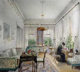 Wnętrze domu Lopuchin