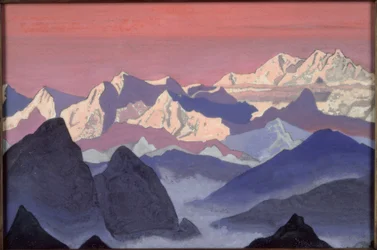 Kangchenjunga / obraz N.K. Roerich
