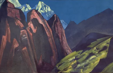 N. K. Roerich, Cień mistrza