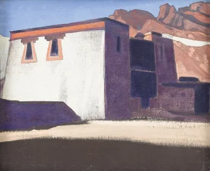 Klasztor Sharugon, Tybet, 1928