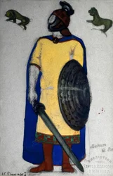 Wagner / Tristan und. Izolda / Figurka / Roerich