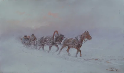 Burza śnieżna, 1901
