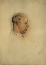 Portret kompozytora Siergieja Prokofiewa (1891-1953)
