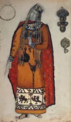 Wagner, Izolda / Figurka von Roerich