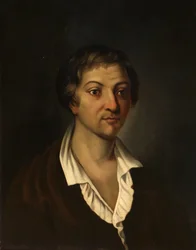 Portret poety Ippolita Bogdanowicza 1743-1803, 1854-1858