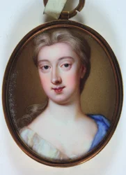 Lady Henrietta Cavendish Holles Harley (emalia na złocie)