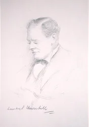 Portret Winstona Churchilla