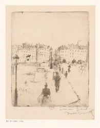 Widok na Pont Neuf w Paryżu