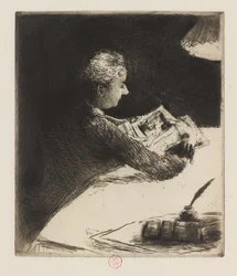 Czytanie w nocy, 1864-94