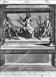 Woden, Thor i Friga, 1670-1680