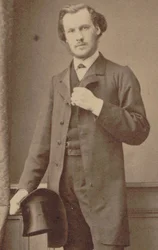 Portret kompozytora Charlesa Lenepveu 1840-1910 , 1870.