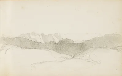 Rysunek z albumu „Kraj Basków”, 1862-63