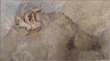 Rydwan słońca, około 1910 (olej na płótnie)