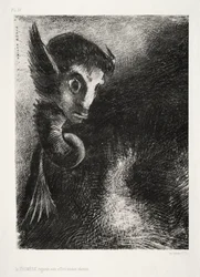 Noc: Chimera patrzyła ze strachem na wszystko, 1886.