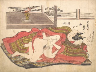 Scena w sypialni, ca. 1739, ok. 1739 r. 1739.