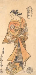 Księżyc w prowincji Musashi, ca. 1740 r., ok. 1740 r. 1740.