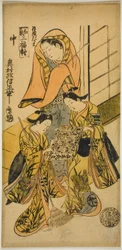 Płaszcz Daruma (Haori Daruma), z „Trzech obrazów harmonii (Waki sanpukutsui)”