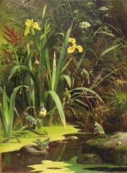 Czas na kąpiel, 1884