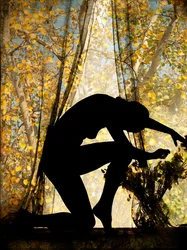 Silhouette , 2021 (cyfrowe media mieszane)