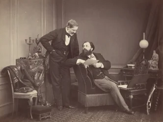 Louis Robert i Olympe Aguado, ca. 1860.