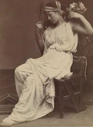 Flora kontemplująca próżność, 1860.