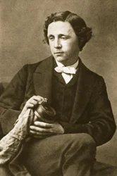 Portret Lewisa Carrolla, 28 marca 1863 (zdjęcie w sepii)