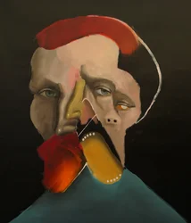 Inny Vincent, 2022 (olej i akryl na płótnie)