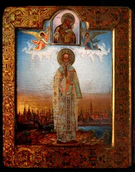 Święty Porfiriusz z Gazy, koniec XIX wieku.
