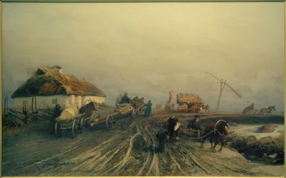 O. Hoffmann, wczesną wiosną w Estonii