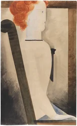 Siedząca kobieta, 1929.