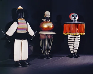 Trzy figurki dla Das Triadische Ballett