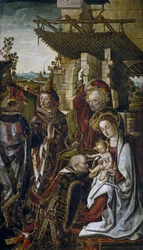 Adoracja Trzech Króli, c. 1490-1499