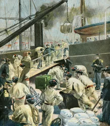 Francuski oddział na pokładzie
