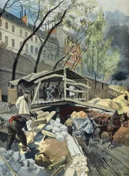 Zakłady Metropolitain w Paryżu w 1899 r. (rycina)