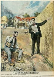 Nowoczesne rolnictwo w 1897 r. (rycina)