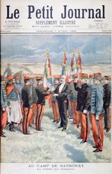 Prezentacja kolorów, Sathonay-Camp, 1895