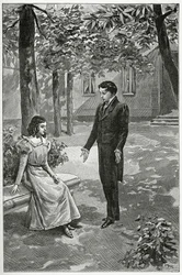 Victor Hugo wyznaje miłość Adèle Foucher, XIX wiek