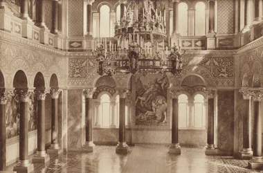Zamek Królów Bawarii Neuschwanstein, The Thronhall
