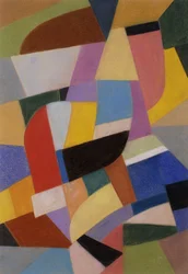 Kompozycja; Kompozycja, ok. 1935-1937 (pastel na papierze)