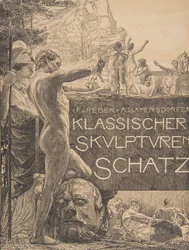 Projekt okładki do „Klassischer Skulpturenschatz”, koniec XIX wieku, koniec XIX wieku.