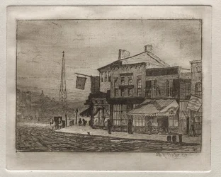 Eagle Street i Woodland Avenue, 1878.