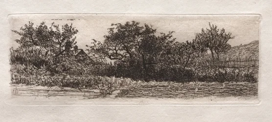 Dachy i drzewa, 1879.